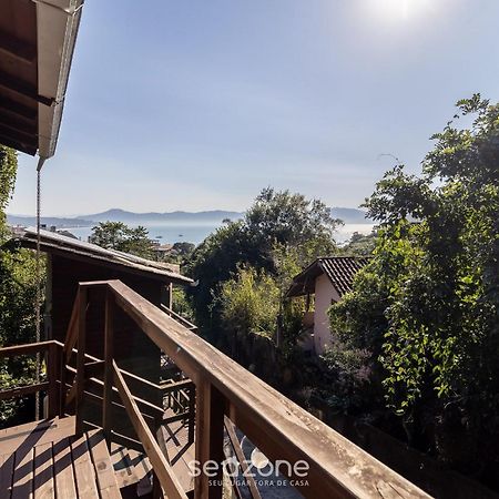 Chale Rustico Vista Panoramica Para O Mar Mav002 Lejlighed Florianópolis Eksteriør billede